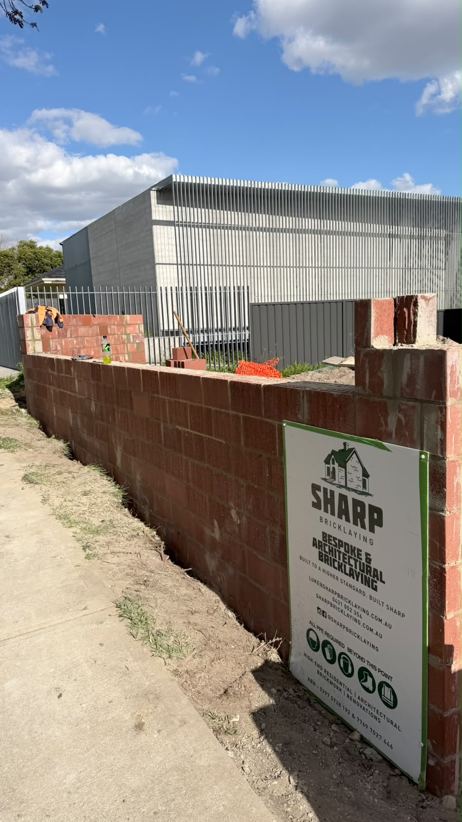 Carnaval breeze block feature wall, Coolbinia - photo 24